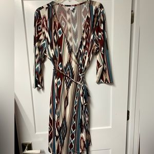 LLR XL MICHELLE WRAP DRESS